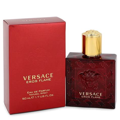 versace cologne red bottle|versace eros flame refill.